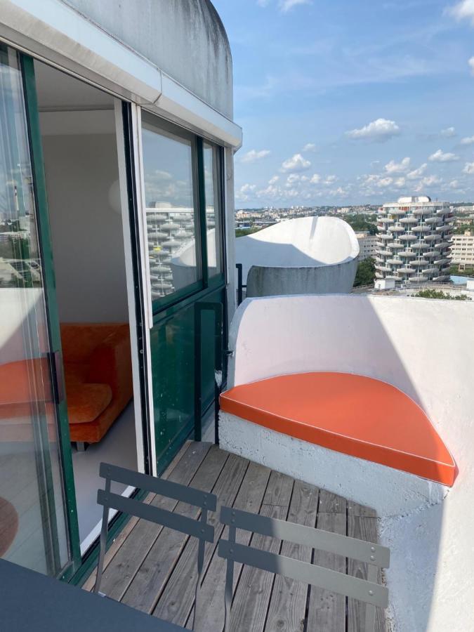 14Eme Et Der Etage "Arty" Avec 2 Chambres Et Vue Panoramique ! Creteil Bagian luar foto